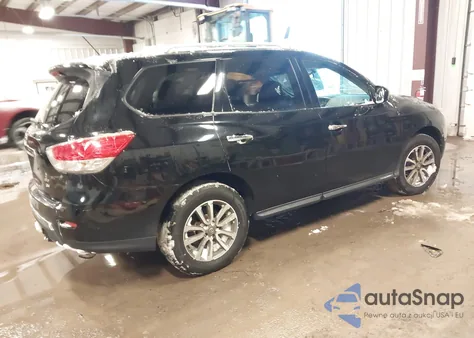 2013 Nissan Pathfinder Sv z USA, uszkodzony, nr VIN 5N1AR2MM7DC667442